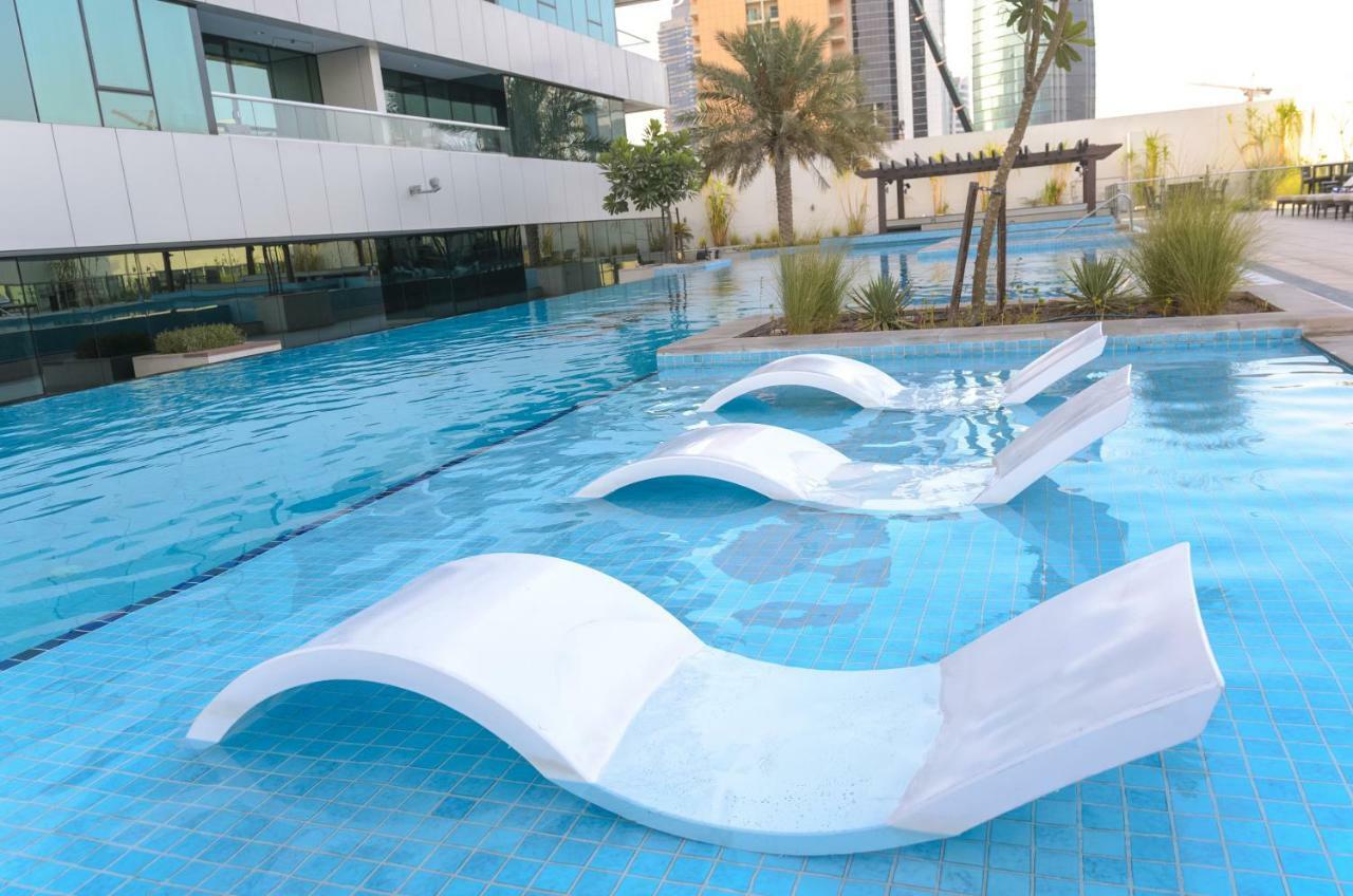 Waterfront Downtown- Damac Maison Canal View Dubai Exterior photo